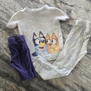 Bluey Kids Cotton Pajama Set 4T